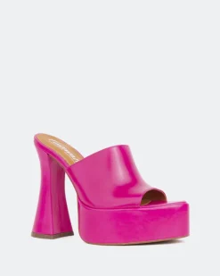 Women L'INTERVALLE Shore Pink Leather/Cuir Rose