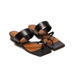 Women L'INTERVALLE Show Black Leather
