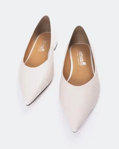 Women L'INTERVALLE Shynnis Off White Leather