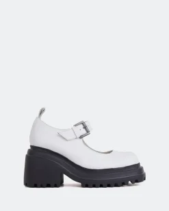 Women L'INTERVALLE Snog White Leather