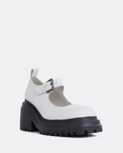 Women L'INTERVALLE Snog White Leather
