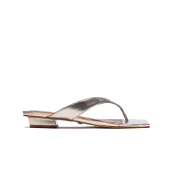 Women L'INTERVALLE Soleil Silver Metallic