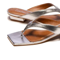 Women L'INTERVALLE Soleil Silver Metallic