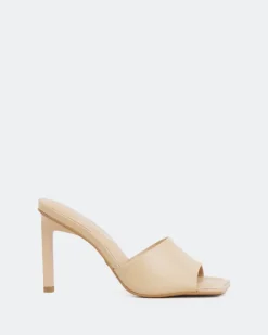 Women L'INTERVALLE Sosua, Camel Leather/Cuir Chameau