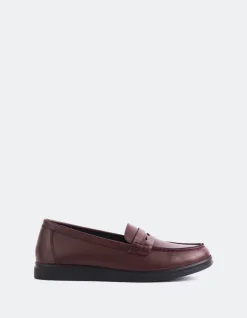 Women L'INTERVALLE Sperry Burgundy Leather