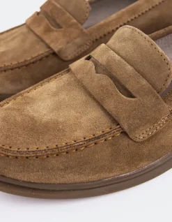 Women L'INTERVALLE Sperry Cognac Suede
