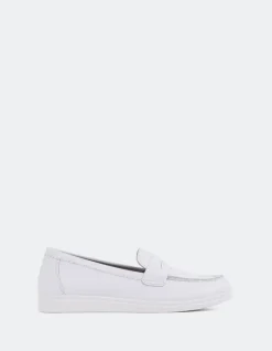 Women L'INTERVALLE Sperry White Leather