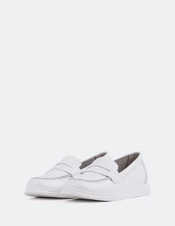 Women L'INTERVALLE Sperry White Leather