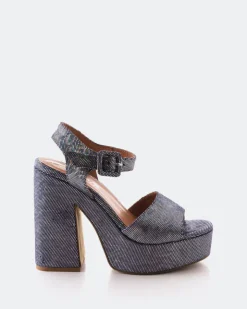 Women L'INTERVALLE Stafilos Navy Leather