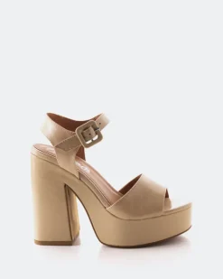 Women L'INTERVALLE Stafilos Nude Leather
