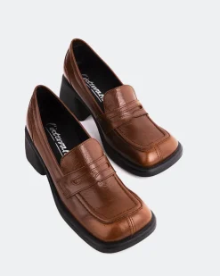Women L'INTERVALLE Station Chestnut Leather