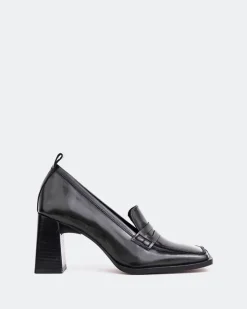 Women L'INTERVALLE Swanky Black Leather