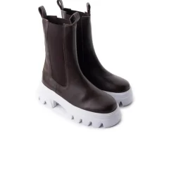 Women L'INTERVALLE Tacoma Brown Leather