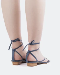 Women L'INTERVALLE Talita Blue Leather