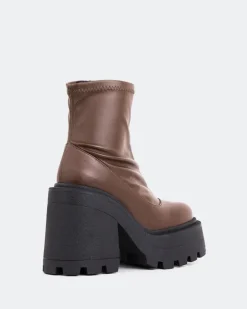 Women L'INTERVALLE Tana Brown Leather