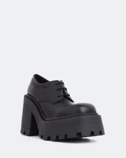 Women L'INTERVALLE Tandi Black Leather