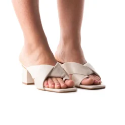 Women L'INTERVALLE Tango Cream Leather