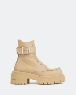 Women L'INTERVALLE Tanny Cream Leather
