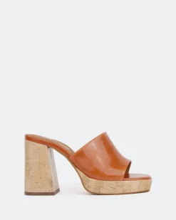 Women L'INTERVALLE Tarot Orange Leather/Cuir Orange