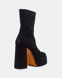 Women L'INTERVALLE Tate Black Suede
