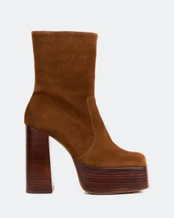 Women L'INTERVALLE Tate Brown Suede