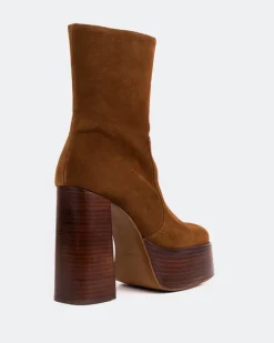 Women L'INTERVALLE Tate Brown Suede