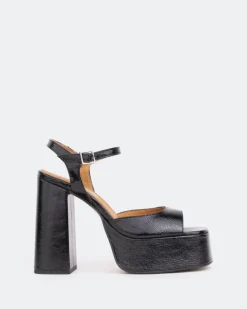 Women L'INTERVALLE Times Black Naplack/Nap.Noir