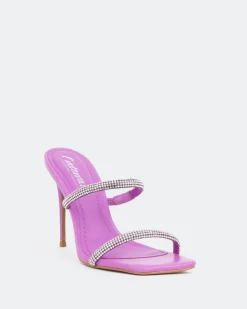Women L'INTERVALLE Tinsley, Berry Leather/Cuir Baie
