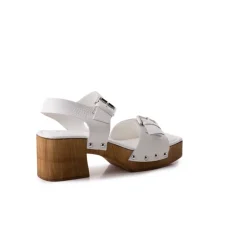 Women L'INTERVALLE Tiril White Leather