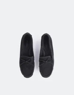 Women L'INTERVALLE Titania Black Suede