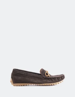Women L'INTERVALLE Titania Brown Suede