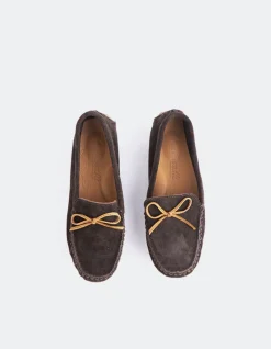 Women L'INTERVALLE Titania Brown Suede