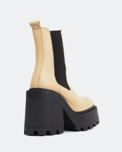 Women L'INTERVALLE Tomy Cream Leather