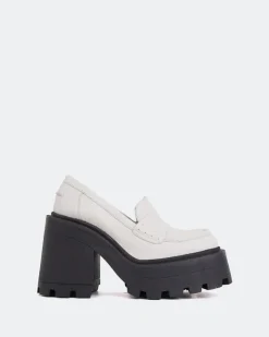 Women L'INTERVALLE Tonya Off White Leather