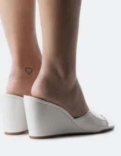Women L'INTERVALLE Toscana White Naplack