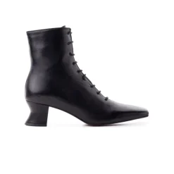 Women L'INTERVALLE Trafalgar Black Leather