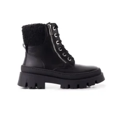 Women L'INTERVALLE Trieste Black Leather