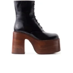 Women L'INTERVALLE Tripp Black Leather