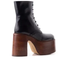 Women L'INTERVALLE Tripp Black Leather