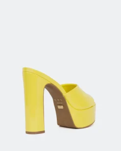 Women L'INTERVALLE Tropicana, Yellow Naplack/Naplack Jaune