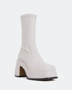 Women L'INTERVALLE Turcot Off White Stretch