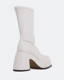 Women L'INTERVALLE Turcot Off White Stretch