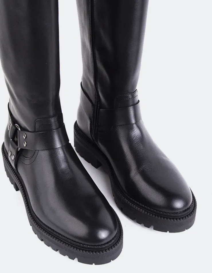Women L'INTERVALLE Turvol Black Leather