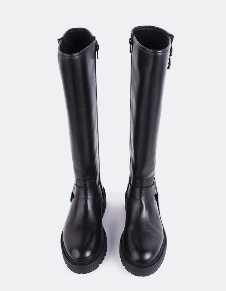 Women L'INTERVALLE Turvol Black Leather