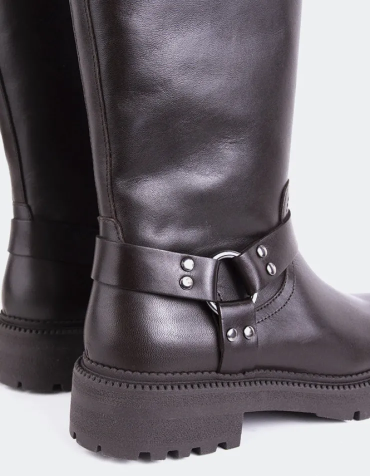 Women L'INTERVALLE Turvol Brown Leather