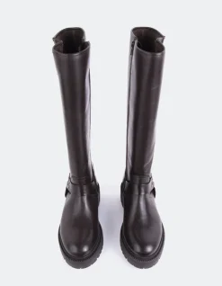 Women L'INTERVALLE Turvol Brown Leather