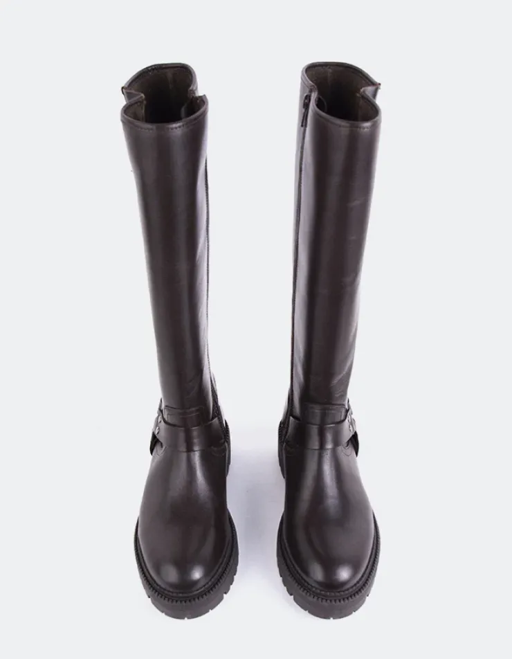 Women L'INTERVALLE Turvol Brown Leather