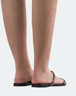 Women L'INTERVALLE Twiggy Black Leather