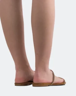 Women L'INTERVALLE Twiggy Nude Suede