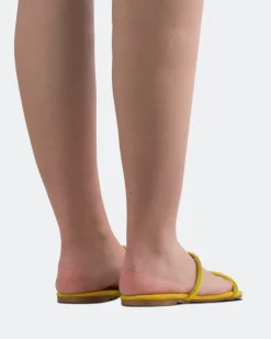 Women L'INTERVALLE Twiggy Yellow Suede